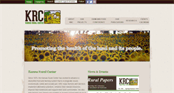 Desktop Screenshot of kansasruralcenter.org